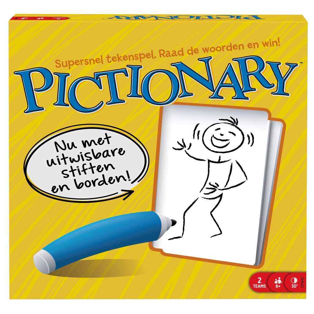 Mattel Pictionary Bordspel - Image 2