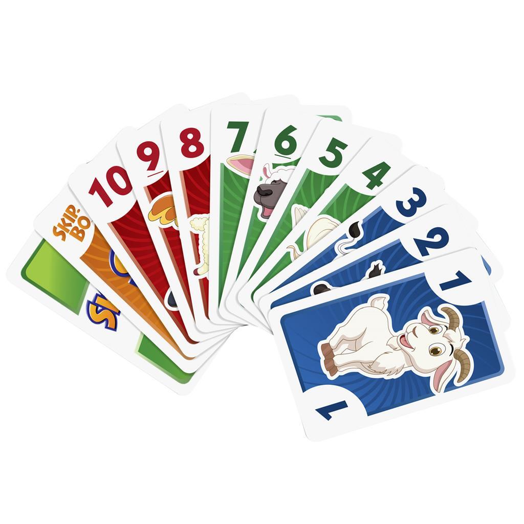 Mattel Skip-Bo Junior Kaartspel - Image 3