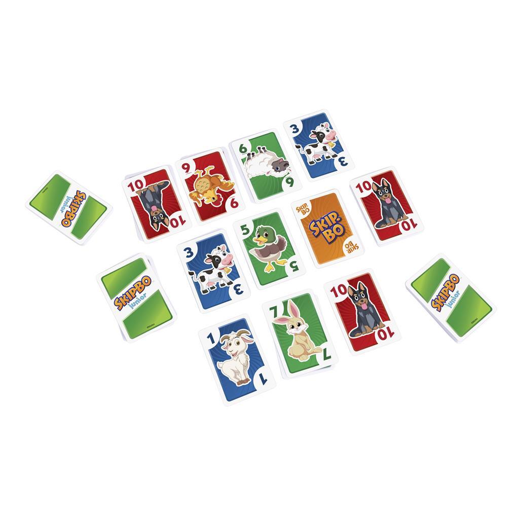 Mattel Skip-Bo Junior Kaartspel - Image 4