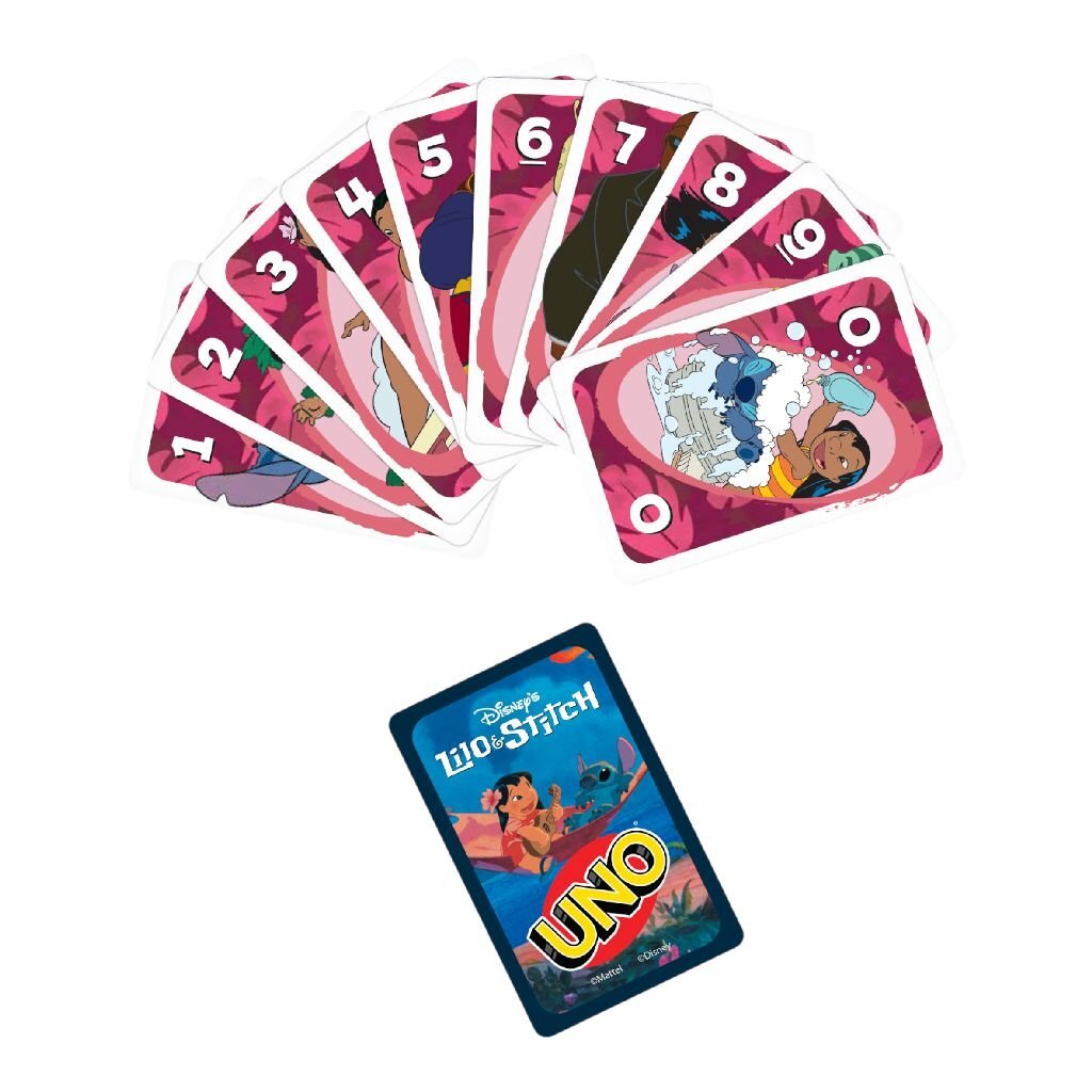 Mattel Uno Disney Lilo en Stitch - Image 3
