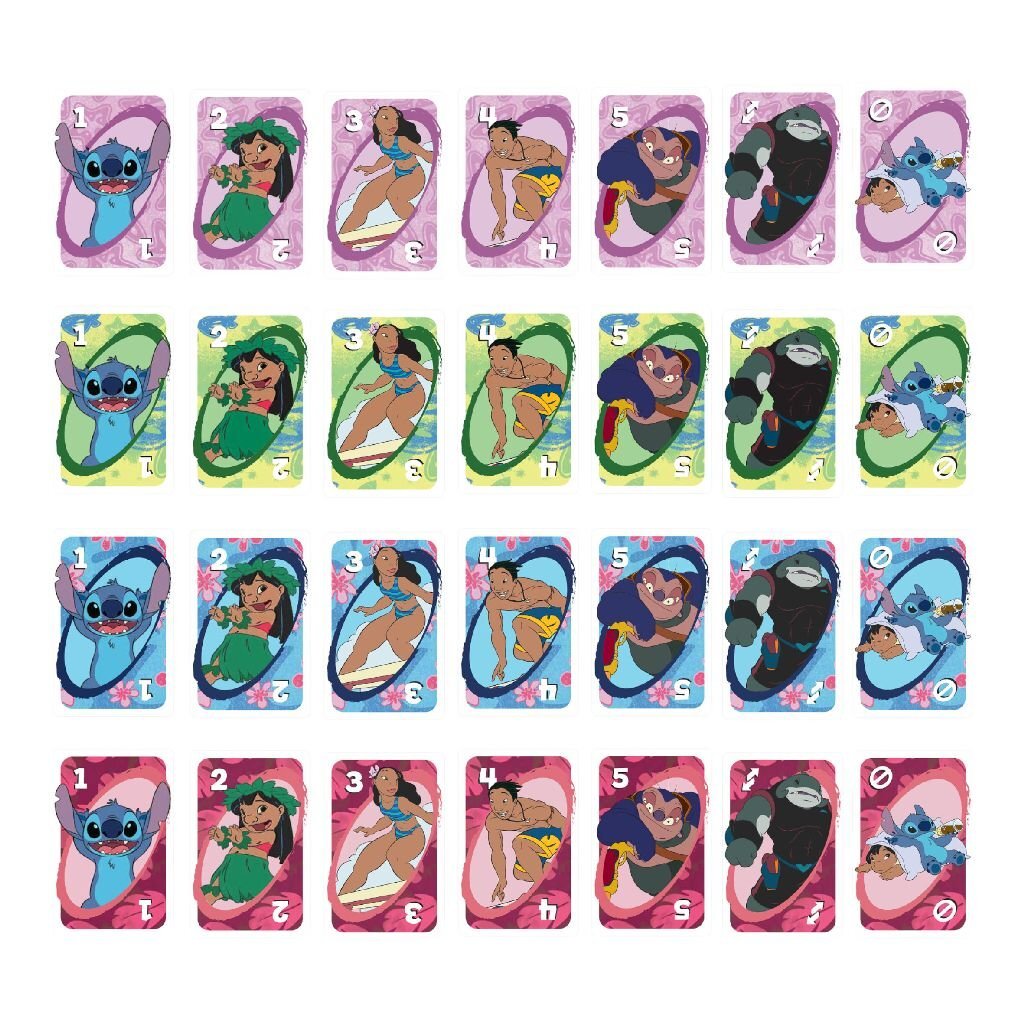 Mattel Uno Disney Lilo en Stitch - Image 5