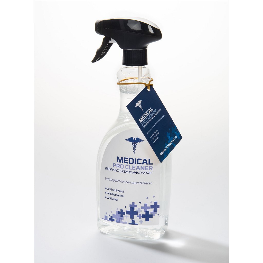 Medical Pro Cleaner Desinfecterende Handspray 750 ml Doos 10 Stuks - Image 2