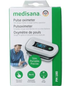 Medisana PM 180 Pulsoximeter Wit/Zwart