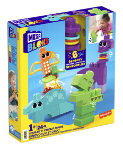 Mega Bloks Squek and Chomp Dinos