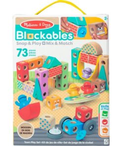 Melissa & Doug Blockables Stad Speelset 73-delig