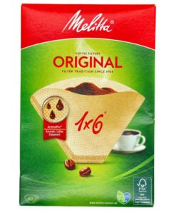 Melitta Filters 1x6 40 Stuks Bruin