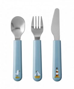 Mepal Bestek Little Dutch Sailors Bay 3-delig Blauw