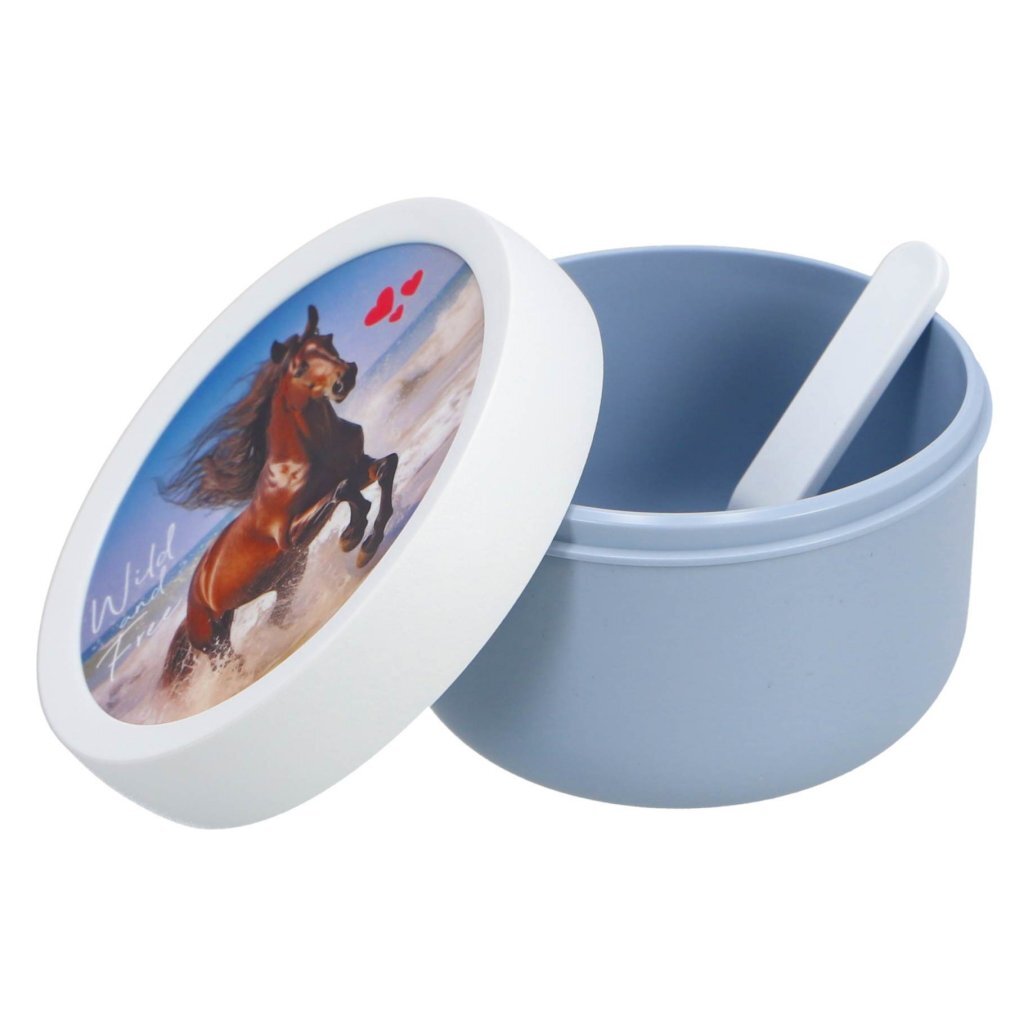 Mepal Campus Fruitbox 300 ml Wild Horse Wit/Blauw - Image 3
