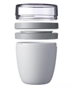 Alternative view of Mepal Ellipse Lunchpot 500+200 ml Nordic White