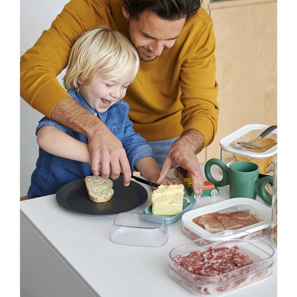 Mepal Modula Vleeswarendoos 3-laags Wit/Transparant - Image 3