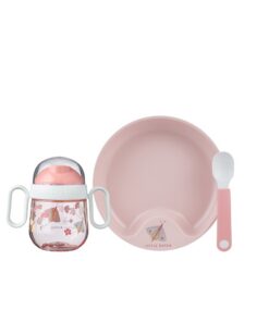 Alternative view of Mepal Servies Little Dutch Flowers and Butterflies 3-delig Roze
