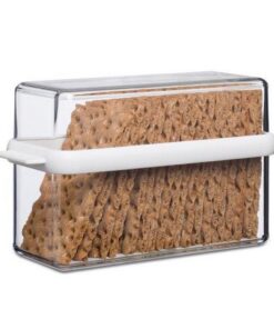 Alternative view of Mepal Stora Knäckebröddoos 21.7x9x12.8 cm Wit/Transparant