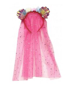 Alternative view of Mermaids Verkleedset Zeemeermin + Staart en Diadeem