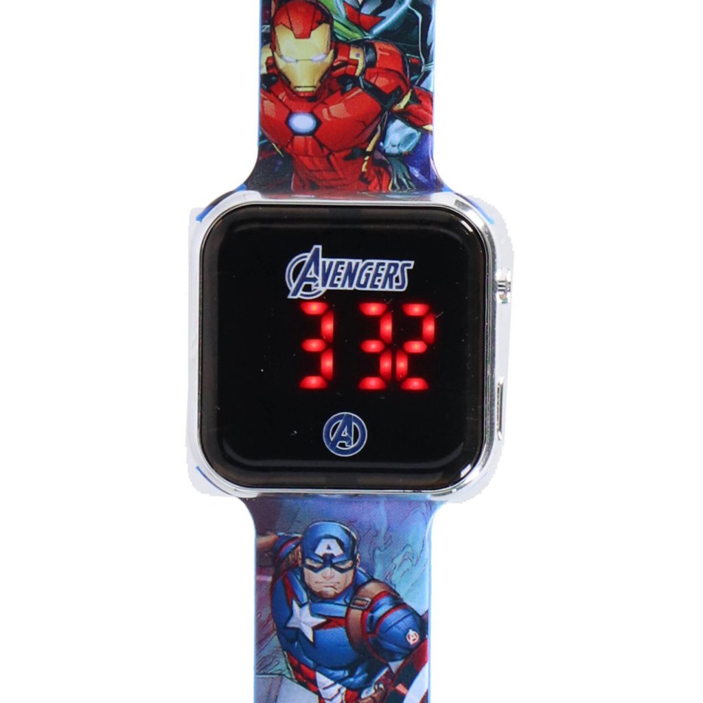 Mervel LED Horloge Avengers Blauw - Image 2