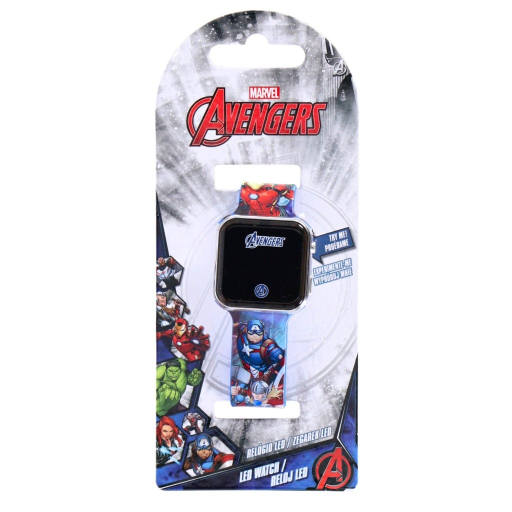Mervel LED Horloge Avengers Blauw - Image 3