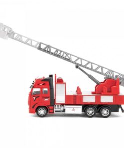 Alternative view of Metal Brandweerwagen 1:38 Rood 12CM