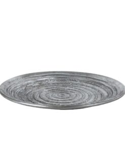 Metalen Dienblad Ceara 39x39x2 cm Zilver