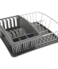 Metaltex Aquatex Plus Sinatra Design Afdruiprek Antraciet/Zilver