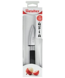 Metaltex Asia Officemes 19 cm Zwart/RVS