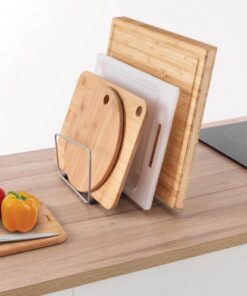 Alternative view of Metaltex Backy Bakspullen en Snijplankhouder 22x21x14 cm Zilver