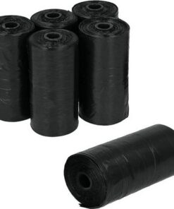 Metaltex Best Friends Poepzakjes 23x23 cm 120 Stuks Zwart