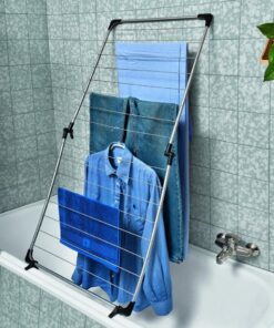 Alternative view of Metaltex Cervino Plus Droogrek voor Badrand 10 m Drooglijn Zilver/Zwart