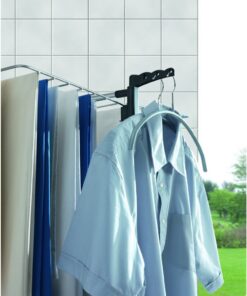 Alternative view of Metaltex Ciclone Vario Droogtoren 38 m Drooglengte Zilver/Zwart