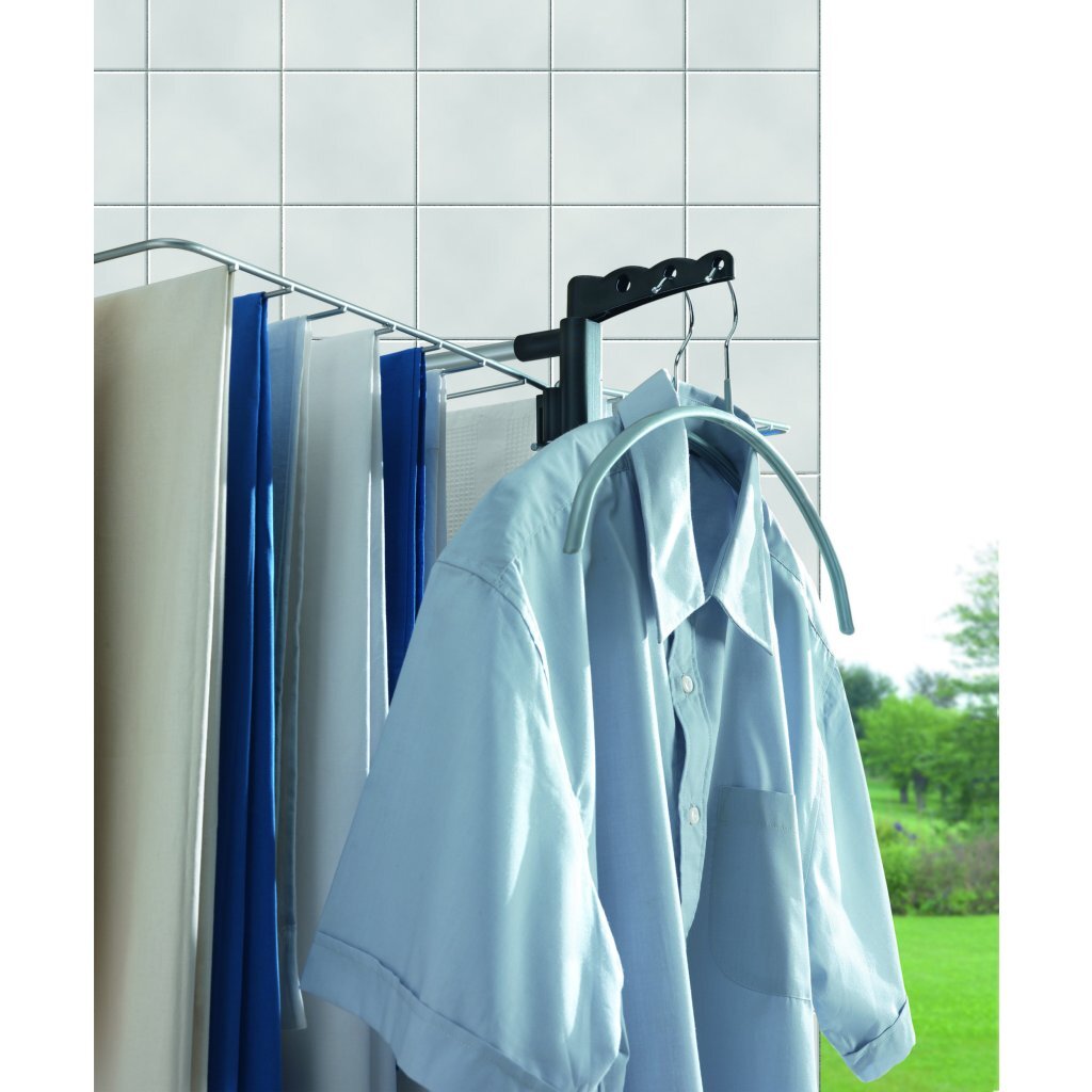 Metaltex Ciclone Vario Droogtoren 38 m Drooglengte Zilver/Zwart - Image 2