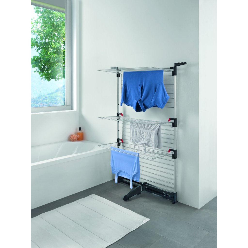 Metaltex Ciclone Vario Droogtoren 38 m Drooglengte Zilver/Zwart - Image 3