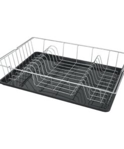 Metaltex Colonia Afdruiprek 48x30 cm Zilver/Grijs