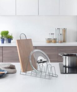 Alternative view of Metaltex Cricket Dekselhouder 34x15x18 cm Zilver