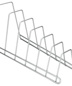 Metaltex Cricket Dekselhouder 34x15x18 cm Zilver