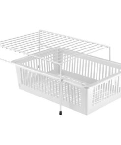 Alternative view of Metaltex Dino Rek + Mand 33x45x20 cm Wit