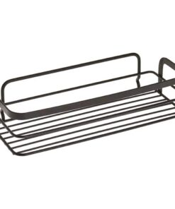 Metaltex Doucherek 20x20x30 cm Zwart/Metaal