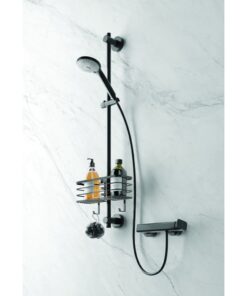 Alternative view of Metaltex Doucherek 29x11x15 cm Zwart/Metaal