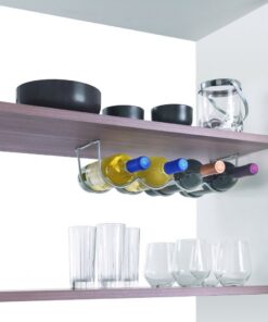 Alternative view of Metaltex Flessenhouder 41x12x11 cm Zilver