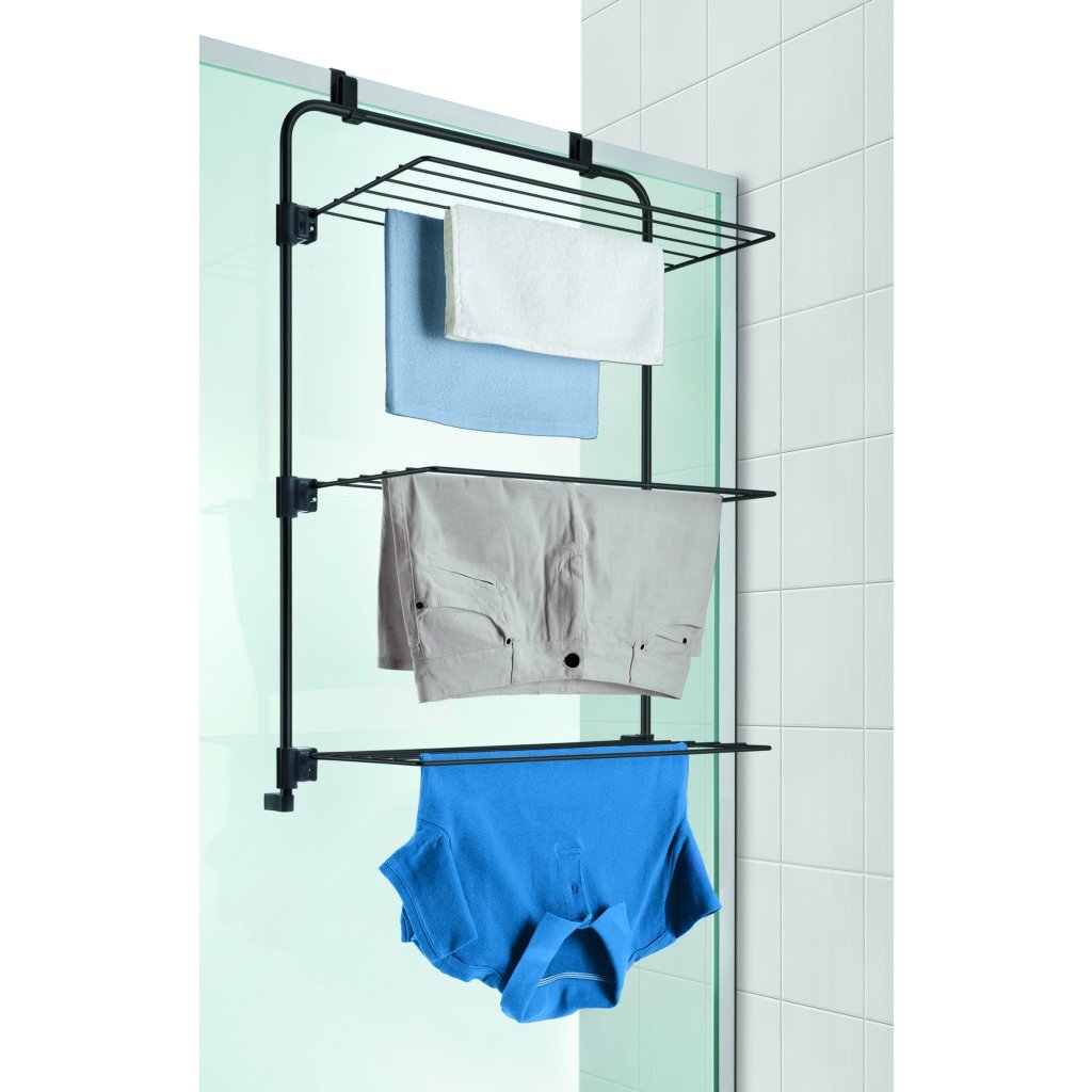 Metaltex Gale Droogrek 11 m Drooglijn 57x31x98 cm Zwart - Image 2