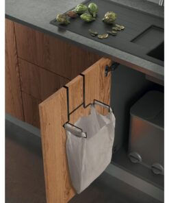 Alternative view of Metaltex Galileo Vuilniszakhouder 21x14x19 cm Zwart