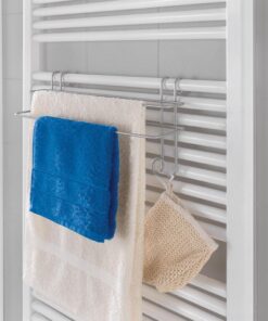 Alternative view of Metaltex Handdoekrek Radiator 39x15x20 cm Zilver