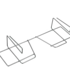 Metaltex Huishoudfoliehouder 33x12x9 cm Zilver