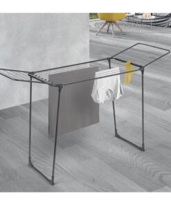 Alternative view of Metaltex Hydra Vleugeldroogrek 18 m Drooglengte Zwart