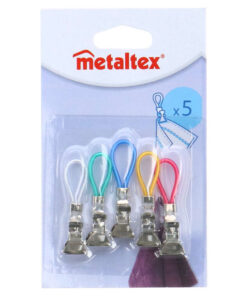 Metaltex Keukenhaakjes Handdoeken 5 Stuks