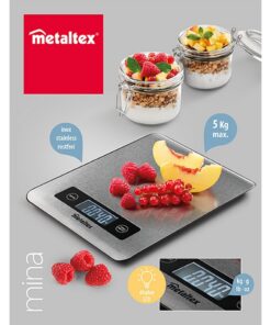 Alternative view of Metaltex Kitchen Helpers Mina Digitale Keukenweegschaal RVS