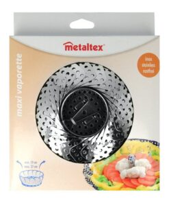 Alternative view of Metaltex Maxi Vaporette Stoommandje 19-27 cm RVS