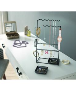 Alternative view of Metaltex MyJewels Sieradenrek 26x16x45 cm Zwart