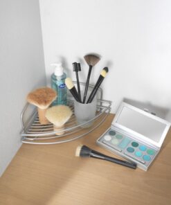 Alternative view of Metaltex Onda Badkamerrek 22x22x11 cm Zilver