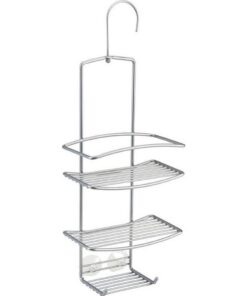 Metaltex Onda Doucherek 18x11x39/48 cm Zilver