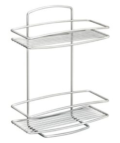 Metaltex Onda Doucherek 2 Etages 26x11x35 cm Zilver