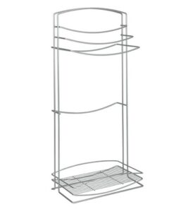 Metaltex Onda Kledinghouder 38x21x83 cm Zilver