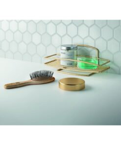 Alternative view of Metaltex Onda Rek 26x11x11 cm Goud